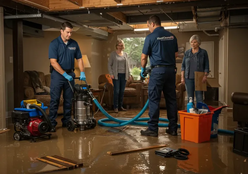 Basement Water Extraction and Removal Techniques process in Saint James, NC